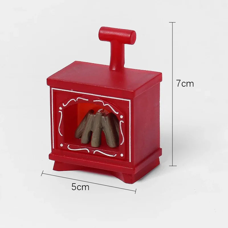 LED Mini Fireplace Night Light | Creative Home Decoration