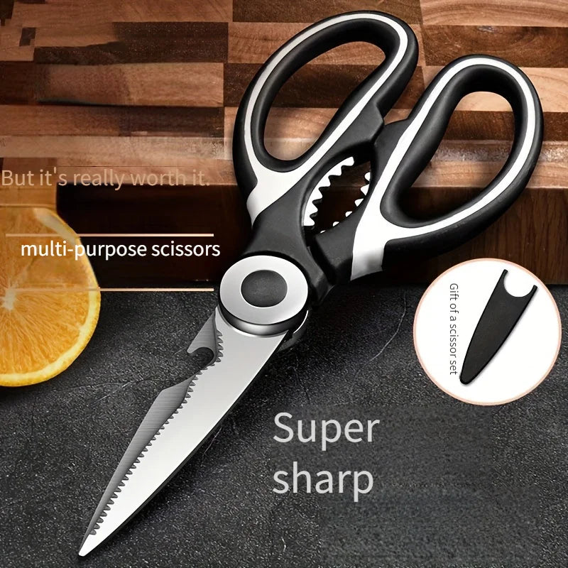 Stainless Steel Kitchen Scissors | Heavy Duty Multipurpose Shears