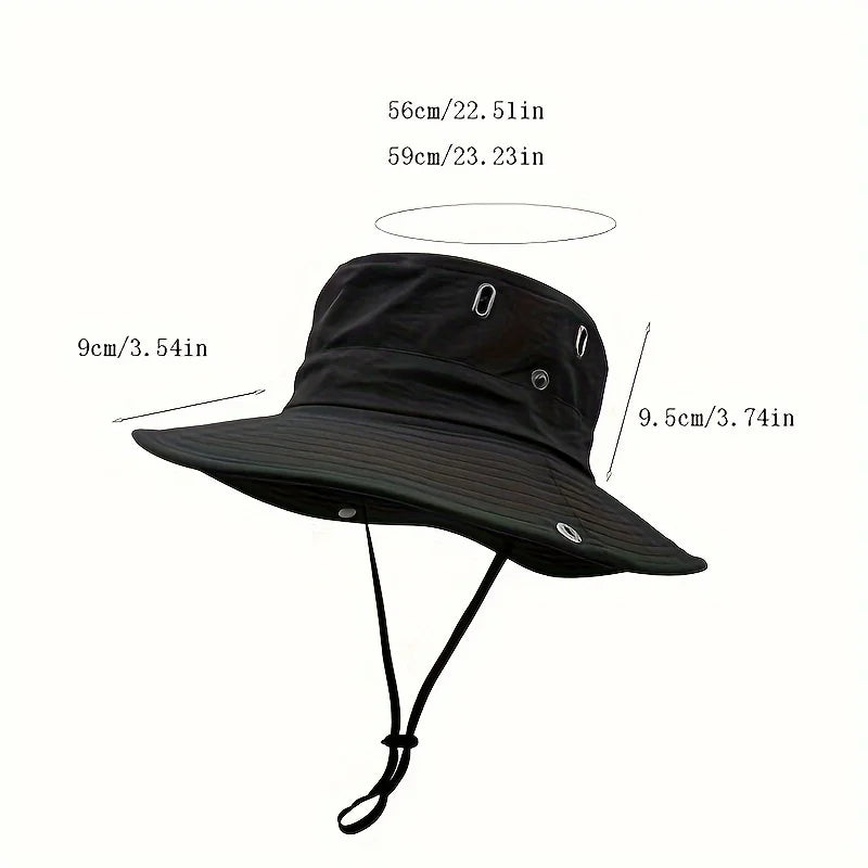Solid Sun Protection Hat | Lightweight Outdoor Fisherman Cap