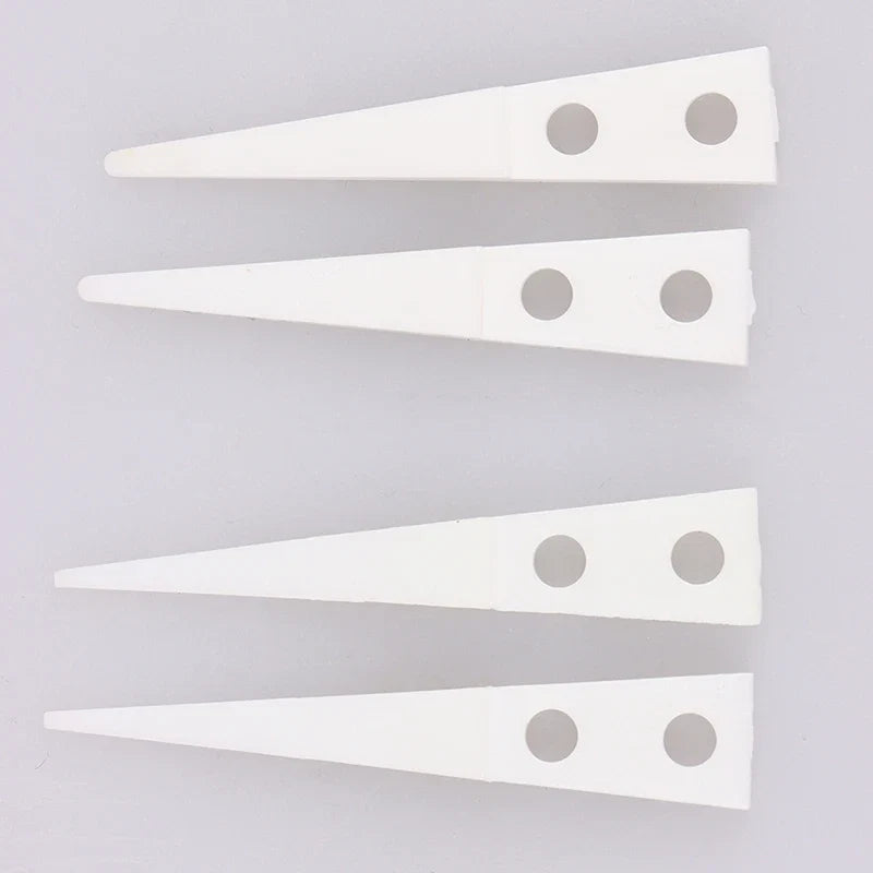 Anti-static Ceramic Tweezers Set | 2pcs Straight and Curved Tip for Electronics Repair