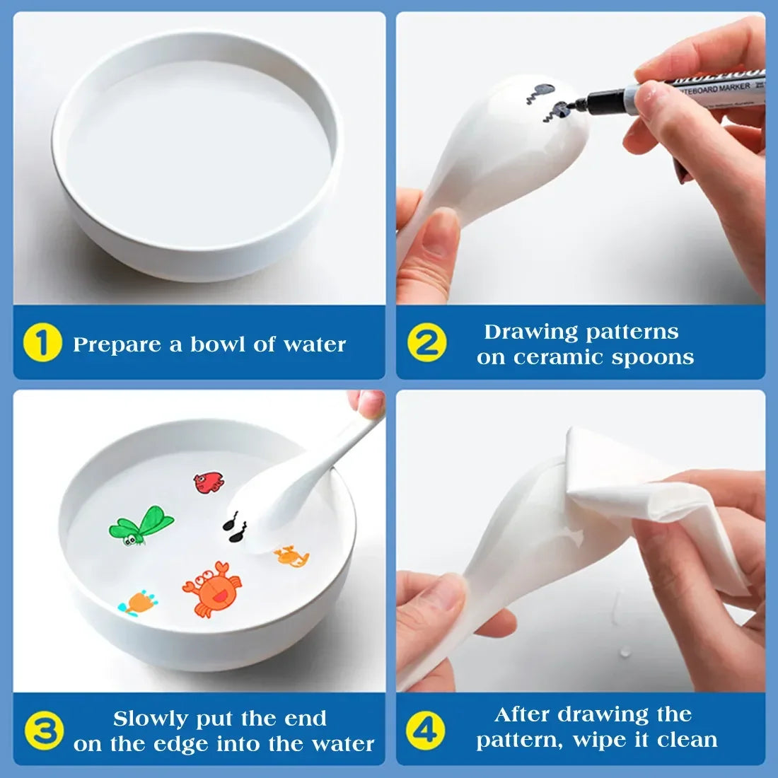 Water Floating Pen Magic Drawing Set | Kids Graffiti Art Kit
