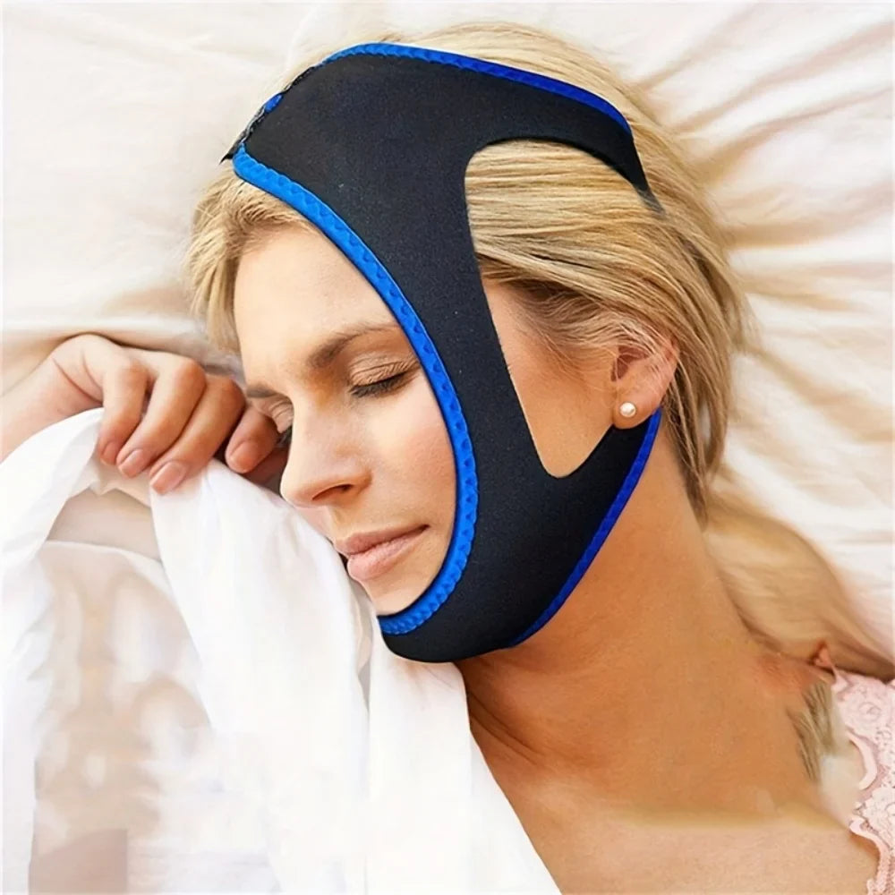 Anti Snoring Chin Strap | Sleep Aid for Quiet Breathing