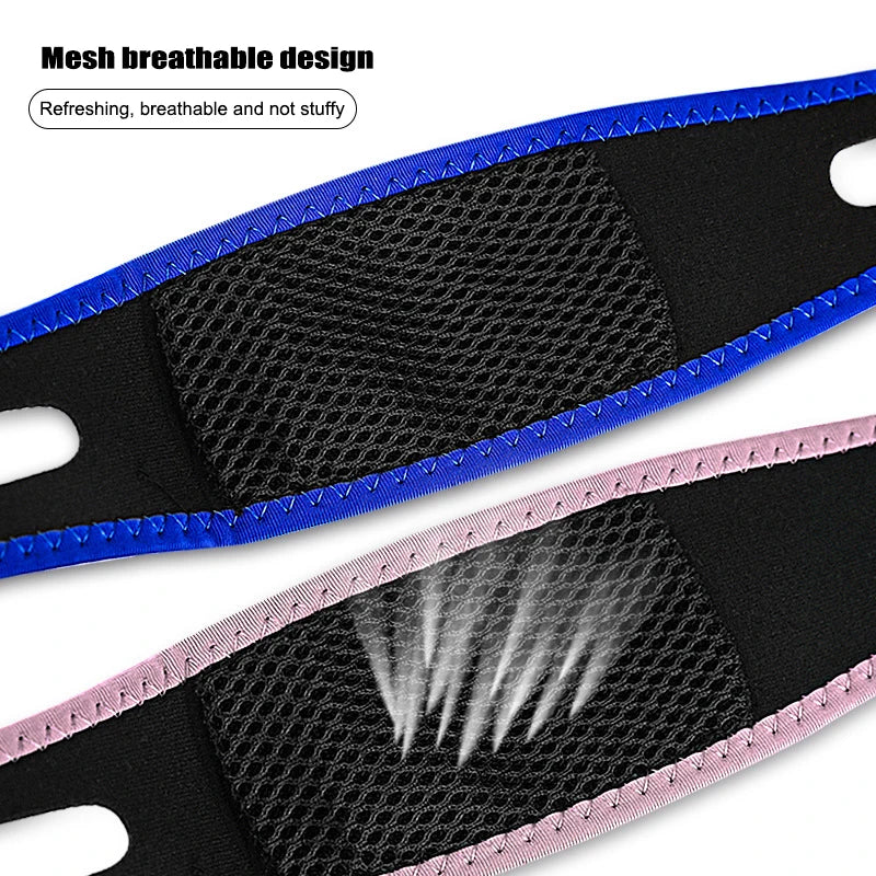 Anti Snore Chin Strap | Breathable Nylon Snoring Belt for Better Sleep