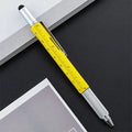 Multi-function Tool Pen | Six-in-One Ballpoint Pen with Screwdriver and Level