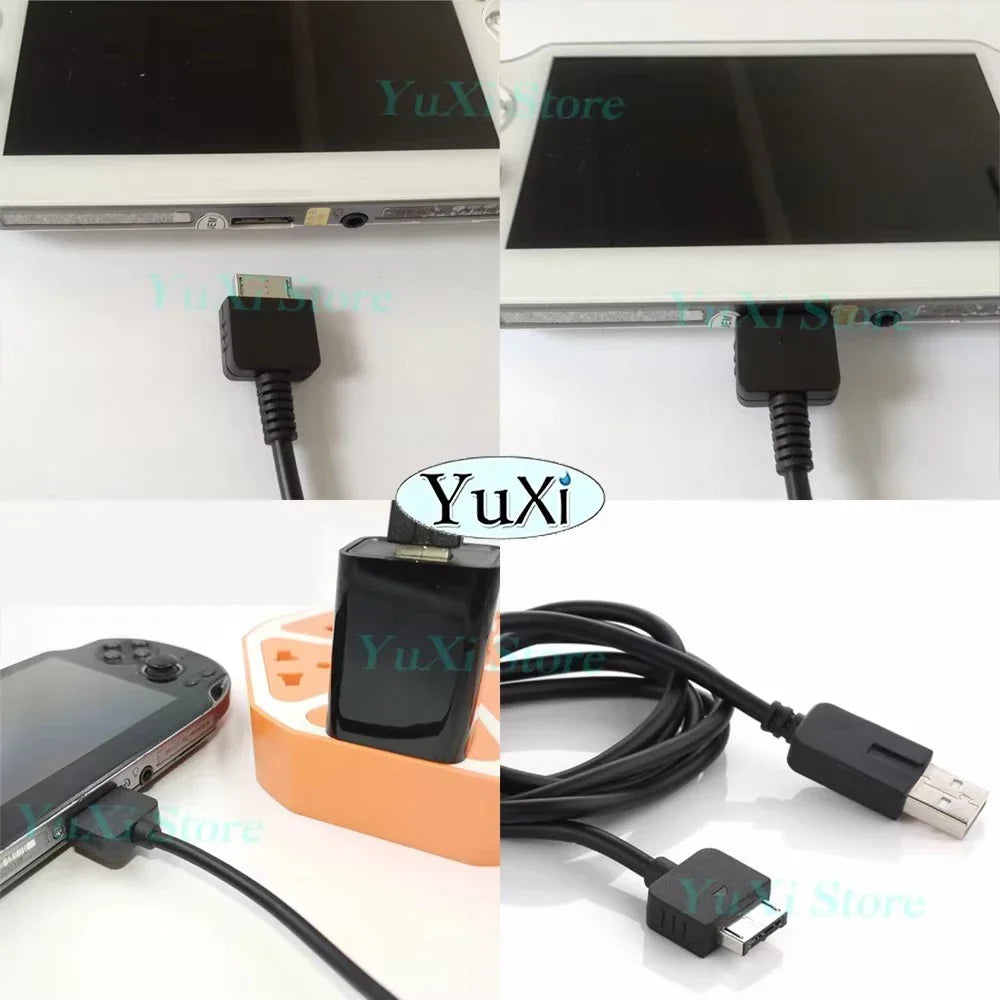 USB Charging Cable for PS Vita 1000 2000 and PSP 1000 2000 3000 | Multi-Device Data Sync and Power Cord