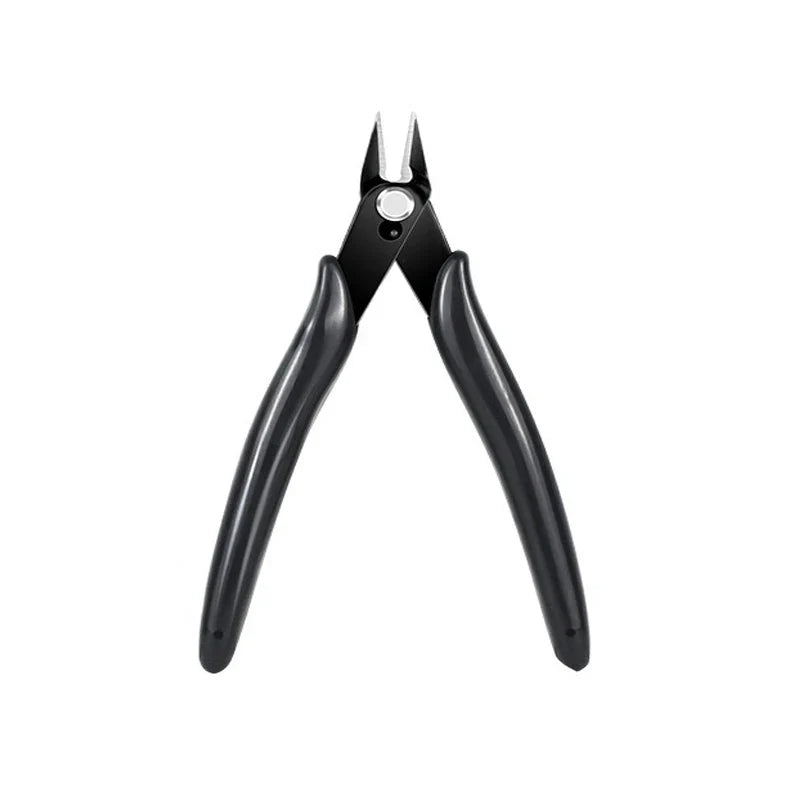 Mini Diagonal Pliers for Wire Cutting | Flush Cutter with Anti-Slip Rubber Handle