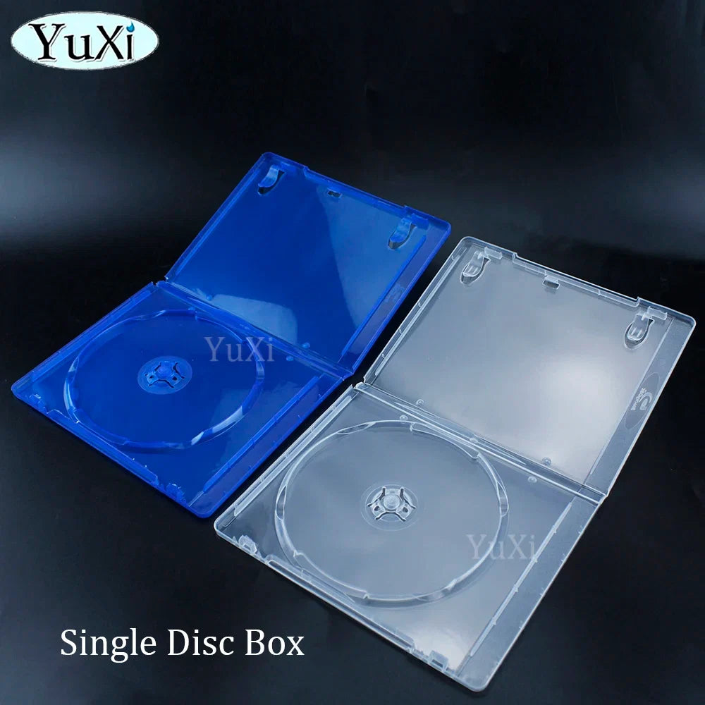 2Pcs Transparent CD DVD Disc Storage Case for PS5 PS4 Game Disk Holder | Protective Box Cover