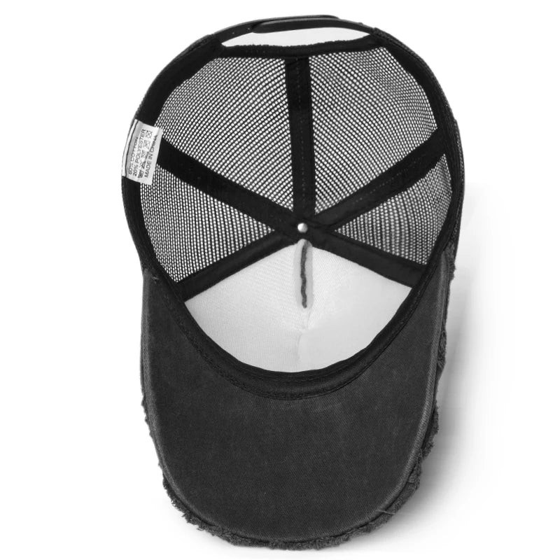 Mesh Baseball Cap for Summer | Lightweight Unisex Snapback Hat