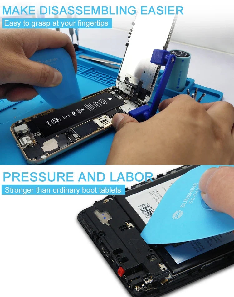 ESD Safe Pry Card Set | Anti-Static Phone Screen and Battery Disassembly Tool