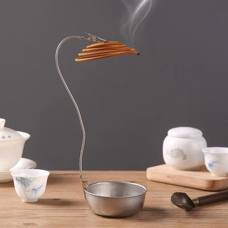 Portable Mosquito Coil Clip | Double Ended Incense Stand Holder