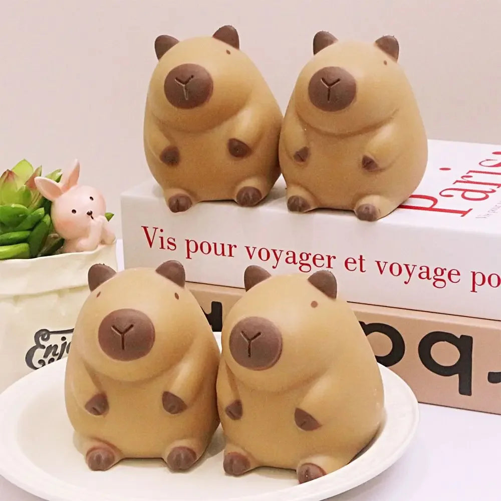 Kawaii Capybara Squeeze Toy | Slow Rebound Stress Relief Decompression Toy