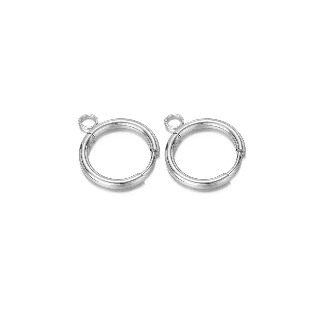 Stainless Steel Gold Color Earrings Hooks Set | DIY Jewelry Making Supplies