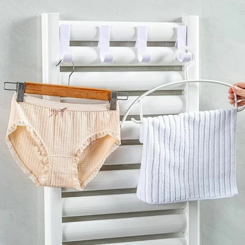 Heated Radiator Towel Holder Hooks | Space-Saving Bathroom Storage