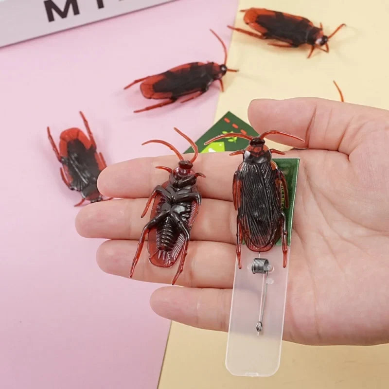 6Pcs Simulation Cockroach Chewing Gum | Creative Novelty Prank Toy