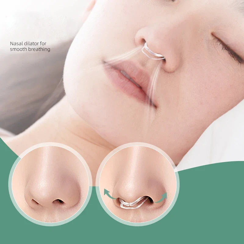 Anti Snore Nose Clip Device | Stop Snoring Sleeping Aid Nasal Dilator