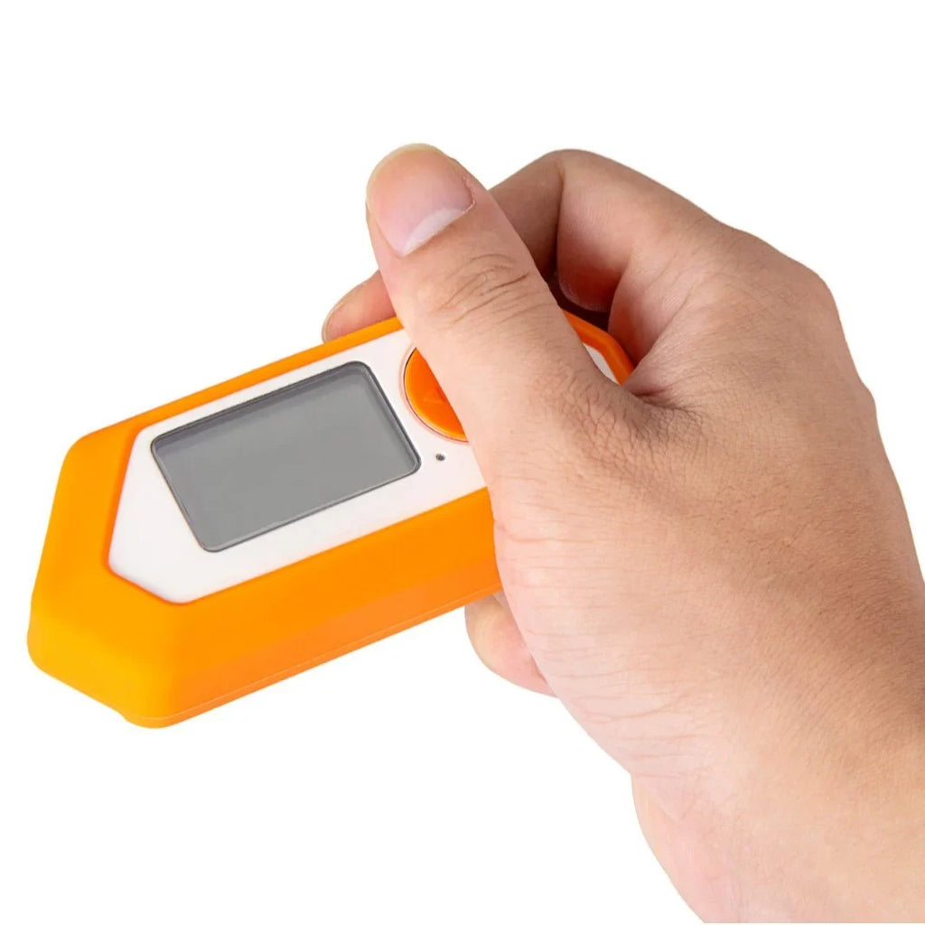Silicone Case for Flipper Zero | Protective Cover in White/Orange