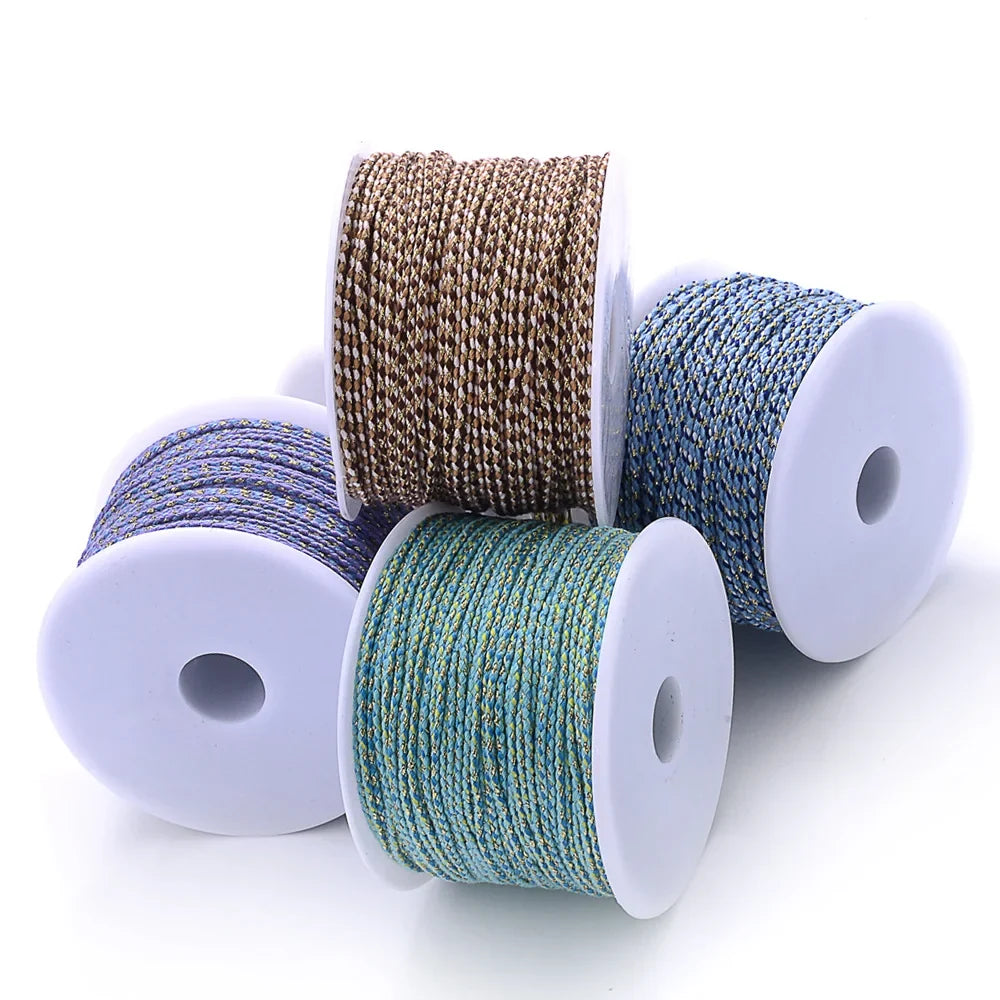 2mm Natural Cotton Rope 10m | DIY Craft Cord for Jewelry and Bohemian Decor