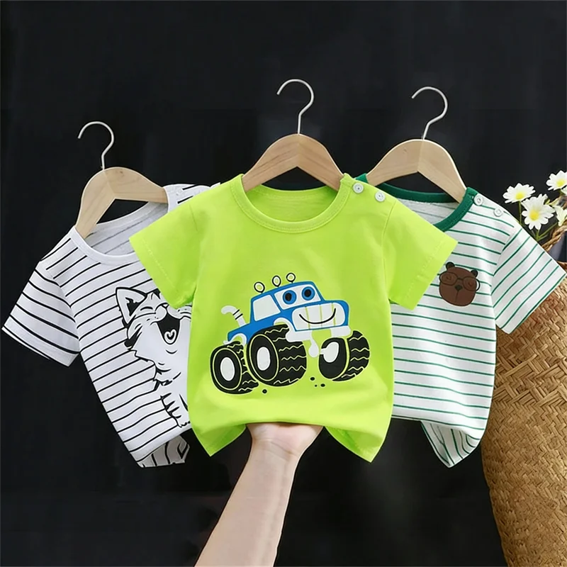 Kids Cotton Graphic Tee | Summer Unisex T-Shirt for Babies and Toddlers