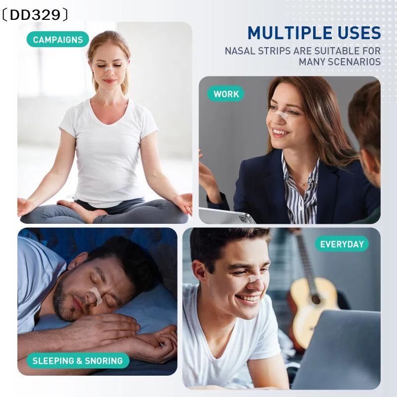 30 Pcs Nasal Strips for Better Breathing | Snoring Relief Mouth Tape