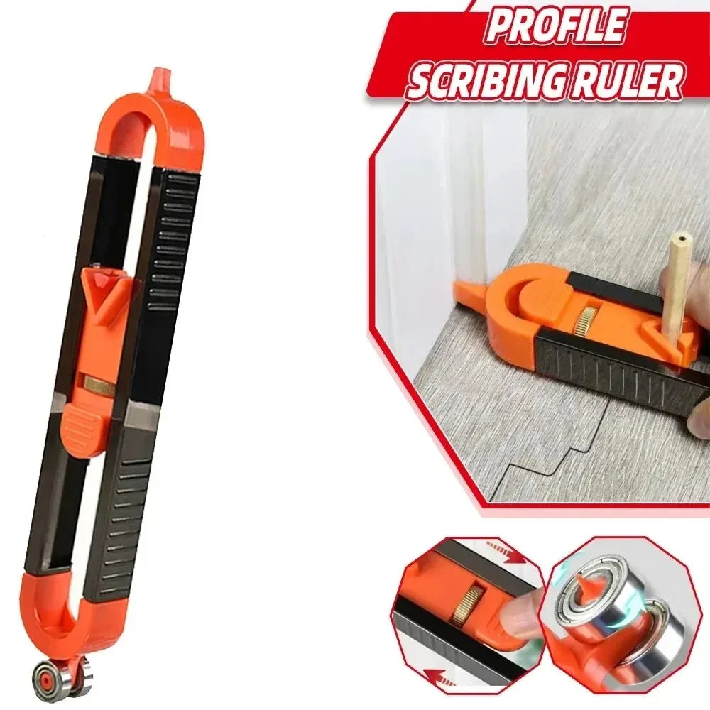 Multifunctional Contour Gauge | Precise Shape Duplication Tool for Tile Work and Woodworking