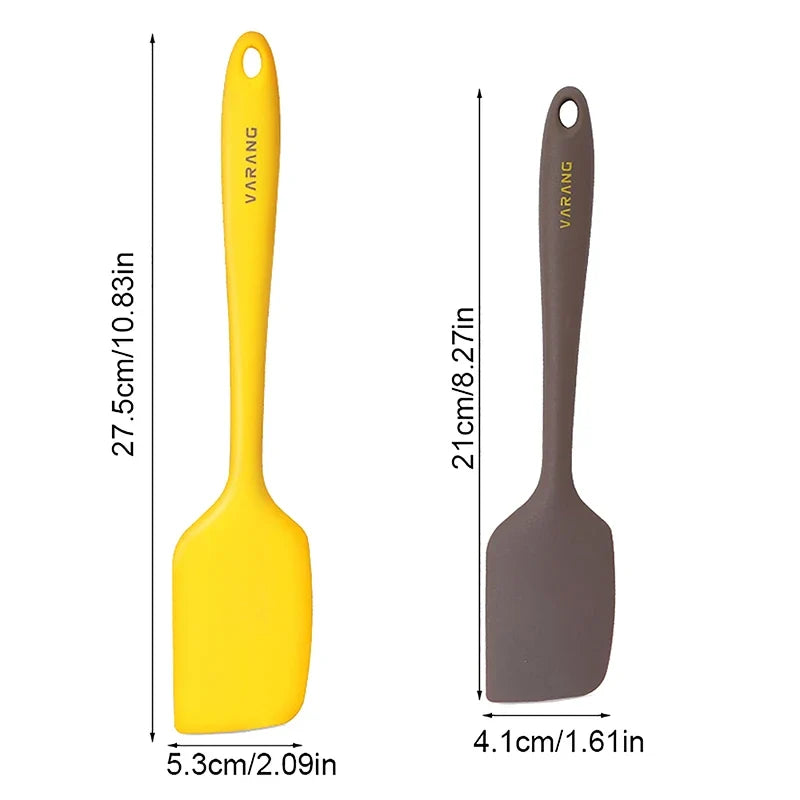 Silicone Baking Pastry Scraper Spatula | Non-Stick Heat-Resistant Kitchen Tool