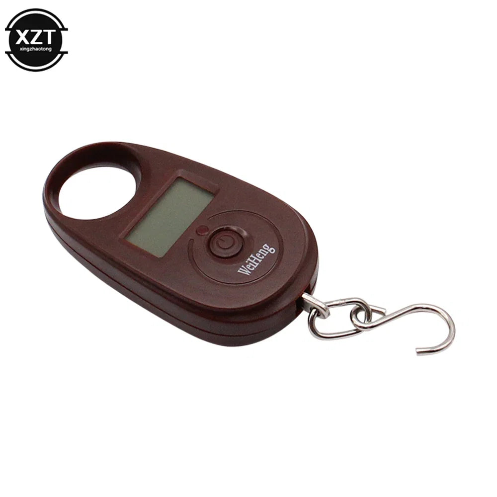 Mini Hanging Digital Scale 25kg | Portable Luggage and Fishing Scale