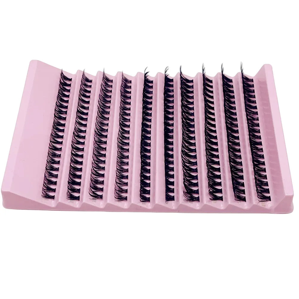 Individual Lashes 8-16mm 200pcs Cluster Lashes | Natural Look Mixed Tray for DIY Eyelash Extension
