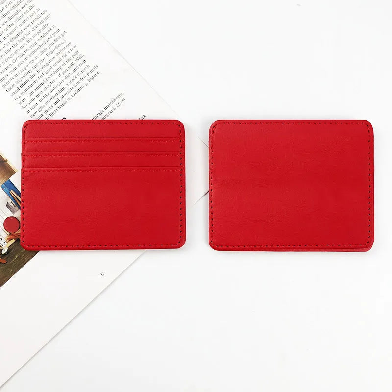 Ultra Thin Mini Card Holder Wallet | Simple Business Credit Card Case for Men and Women