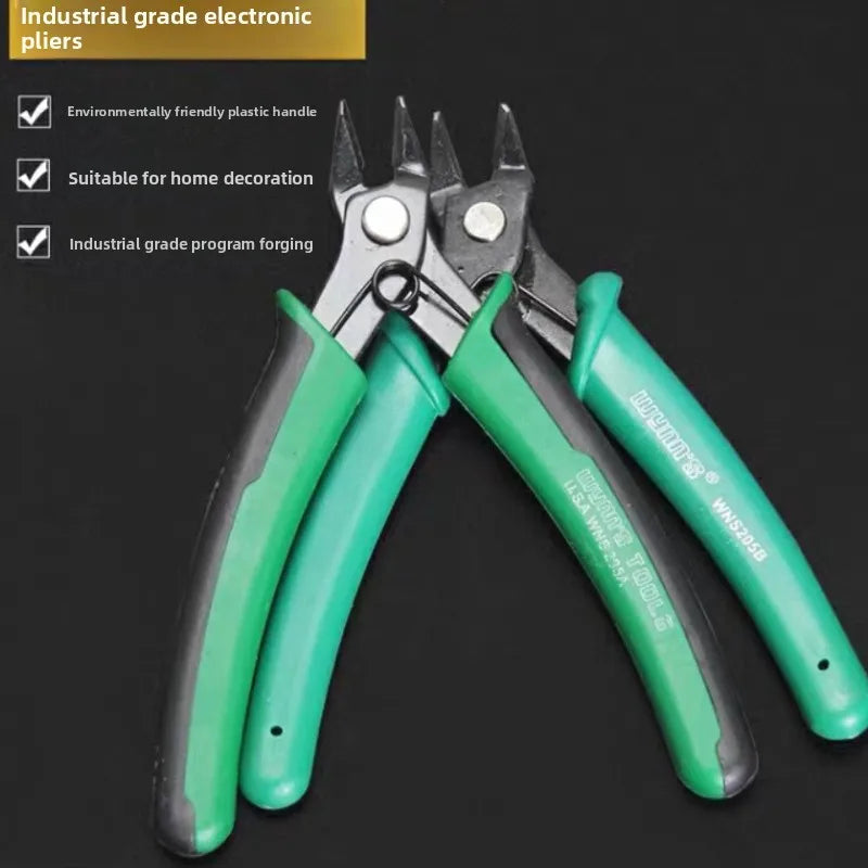 Power Lion WNS205A Diagonal Cutting Pliers | 125mm Mini Clippers for Precision Cutting