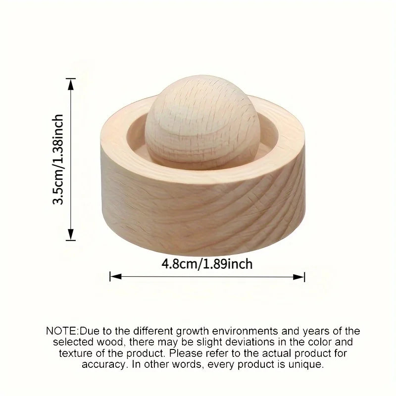 Wooden Essential Oil Diffuser | Spherical Aroma Diffuser for Room Fragrance