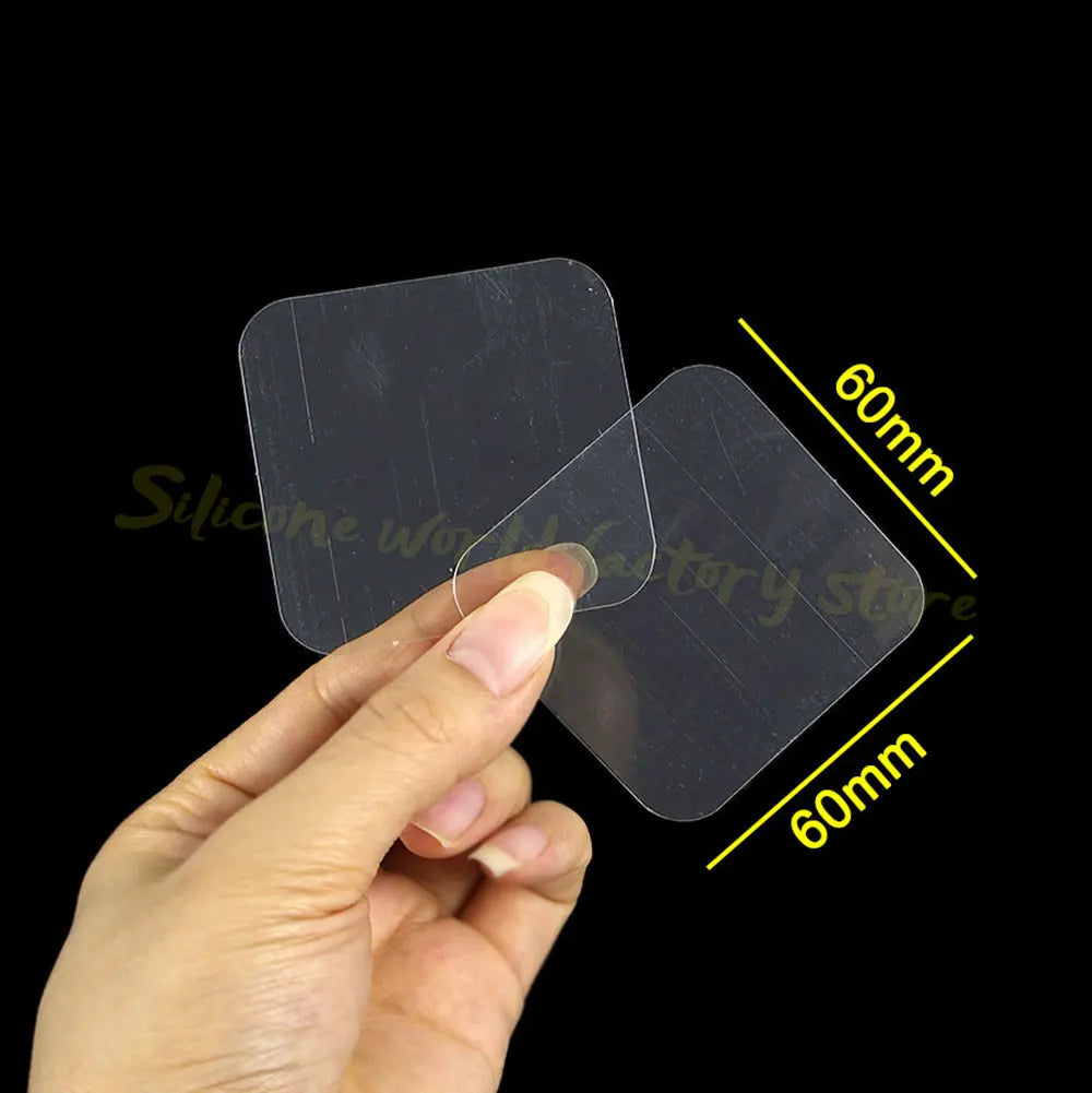 10 Pcs Strong Transparent Double-Sided Adhesive Tape | Acrylic Nano Wall Stickers