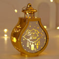 LED Star Moon Candlestick Light | Ramadan Decoration with Castle Wind Lamp