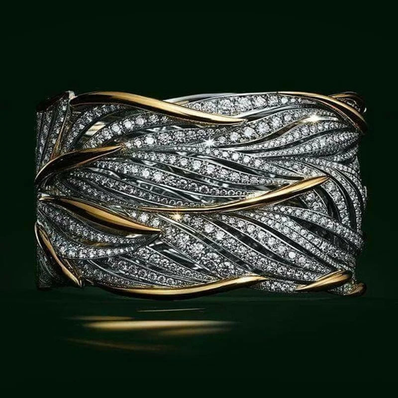 925 Sterling Silver Ring with Zircon Crystal | Elegant Women's Jewelry Gift