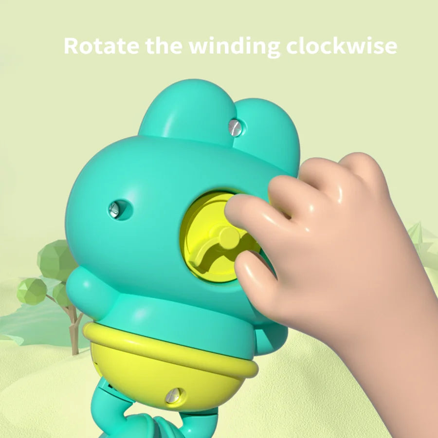 Clockwork Frog Bath Toy | Floating Swim Toy for Kids