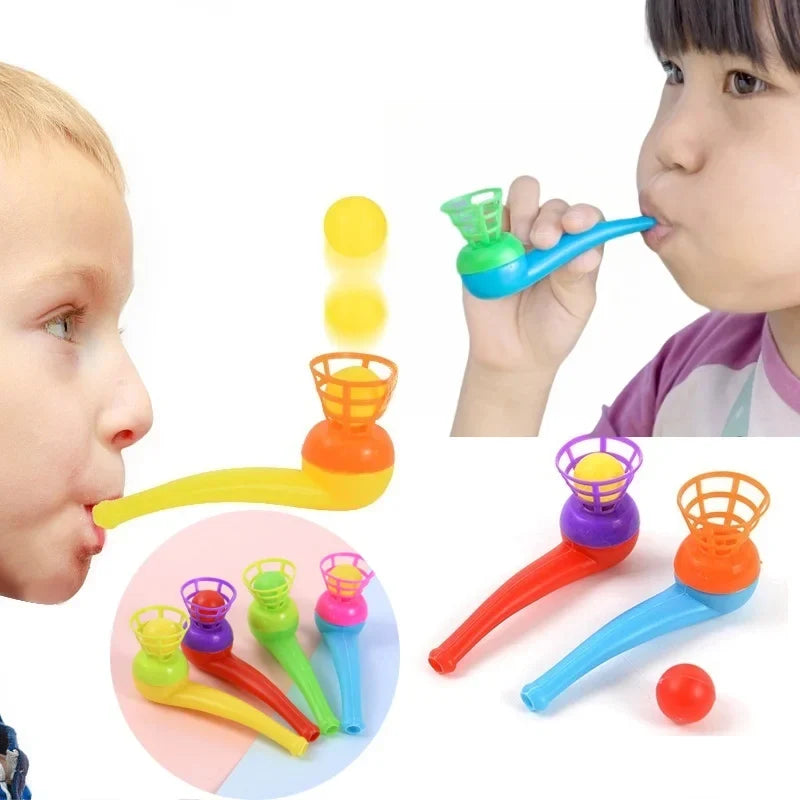 12PCS Floating Blow Ball Game | Children Balance Training Toy