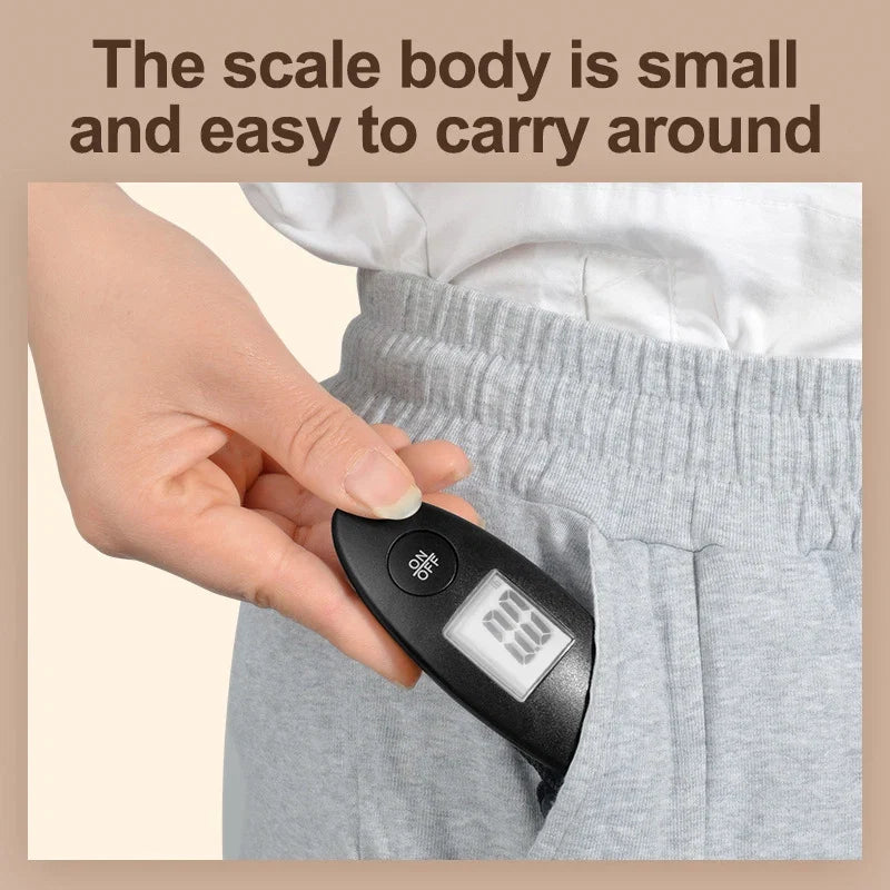 Portable Digital Luggage Scale | 40kg Capacity Travel Weighing Tool