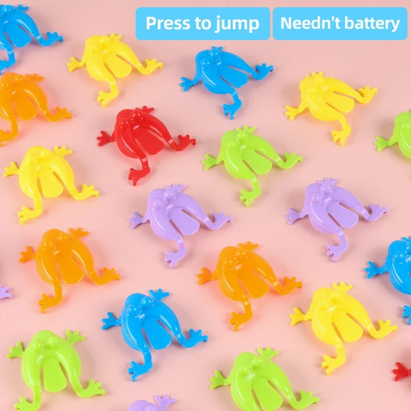 5/10/20 Pcs Jumping Frog Bounce Fidget Toys | Antistress Family Game for Kids