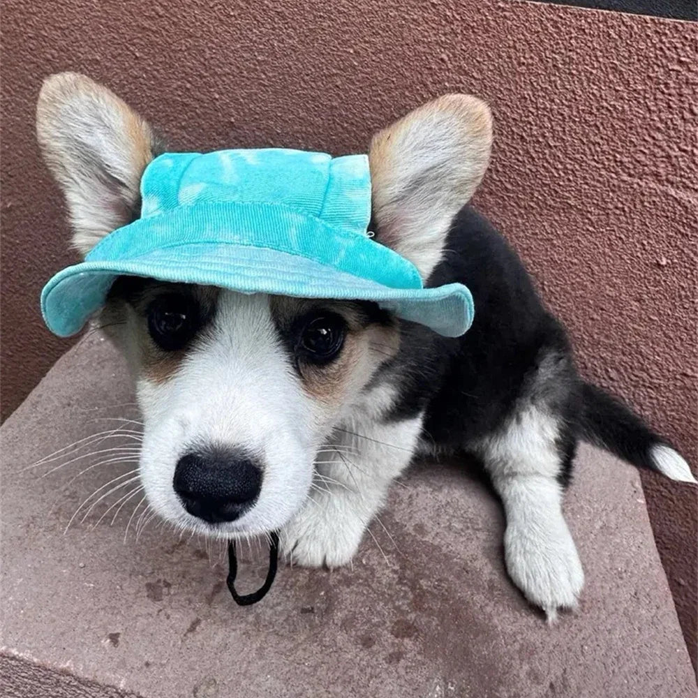 Breathable Pet Sun Hat | Cooling Shade for Small Dogs and Cats