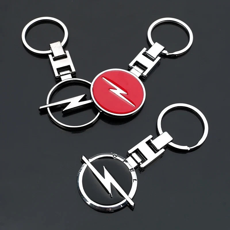 Opel Astra Keychain | Metal Emblem Key Ring for Vauxhall Fans
