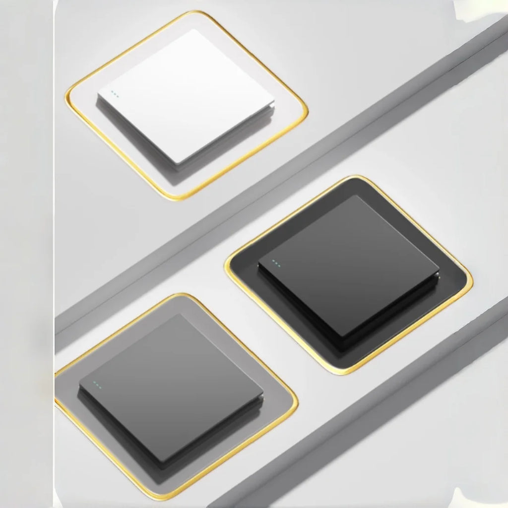 Switch Cover Decorative Frame | Non-Adhesive Acrylic Wall Plate Protector