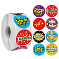 Animal Cartoon Stickers for Kids | Spanish Reward Stickers for Teachers