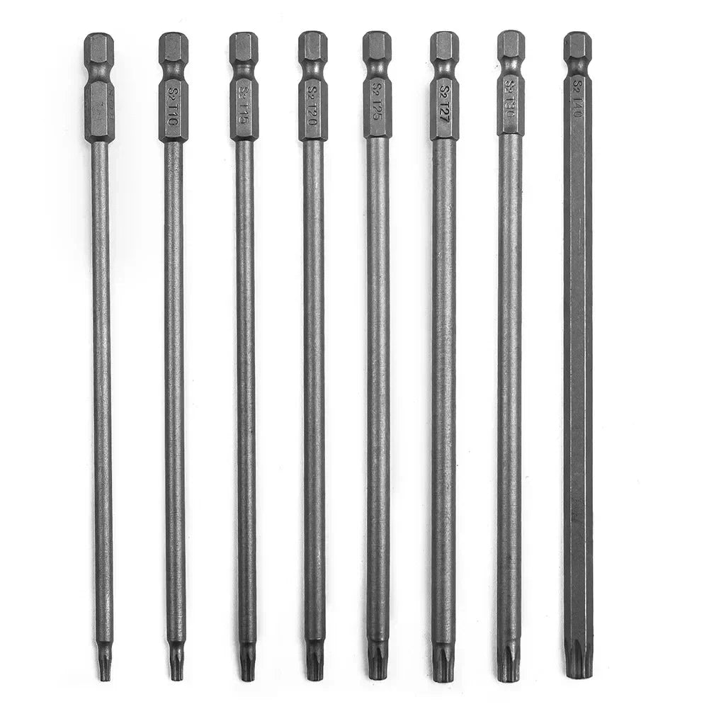 1PC Long 150mm Magnetic Torx Screwdriver Bit | Alloy Steel 1/4 Inch Hex Torx Screw Driver