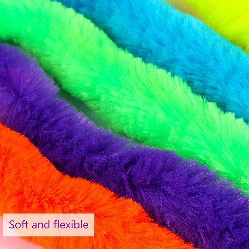 15-Piece Fuzzy Worm Magic Caterpillar Toy Set | Funny Prank Gifts for Kids