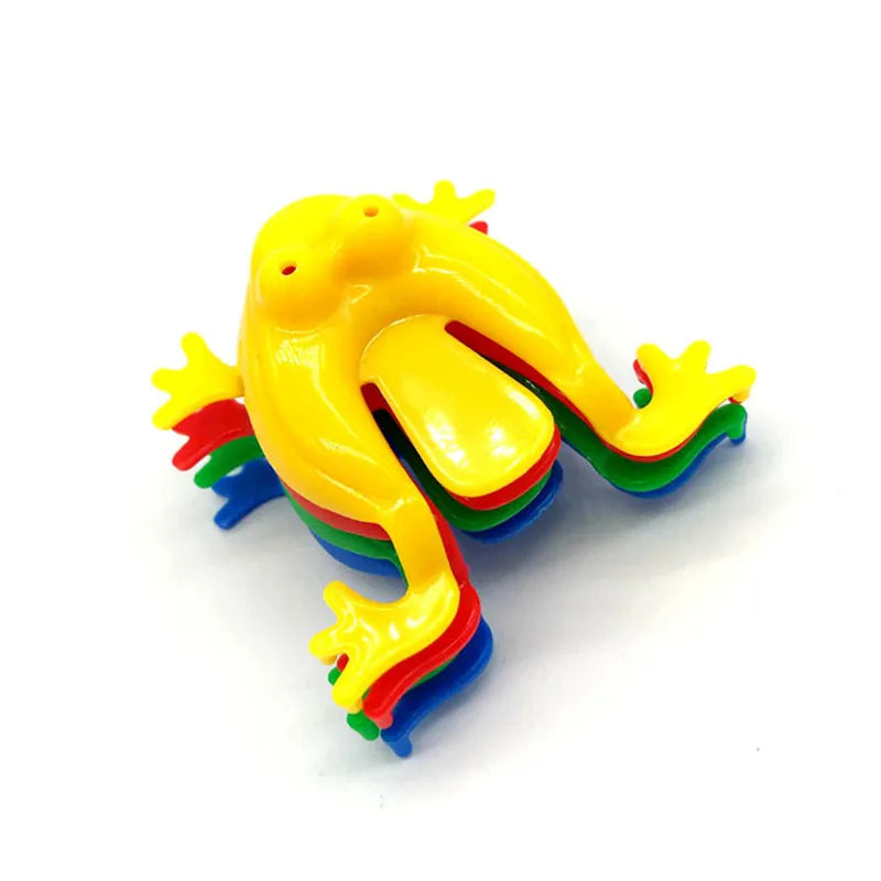 Jumping Frog Bounce Fidget Toy Set | Novelty Stress Reliever Party Favors
