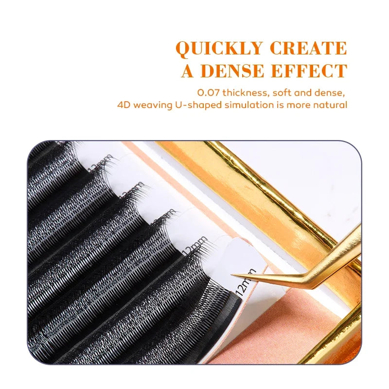 U-Shape 4D Eyelash Extension Tray | Natural Salon-Grade Lashes