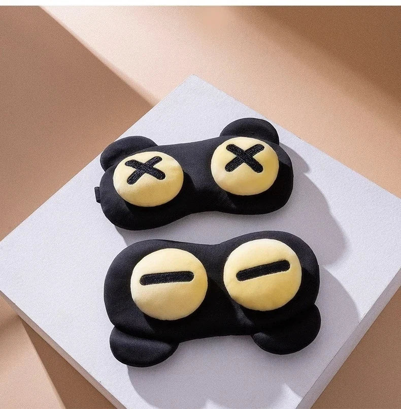 Cute Eye Mask Sleep Soothing Eye Fatigue Warm Compress | Comfortable Children and Students Eye Masks