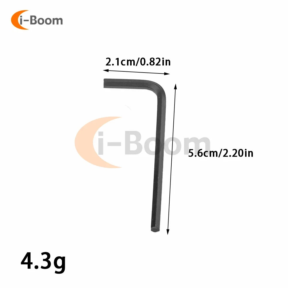 7PCS Mini Hex Key Set 0.7-3mm | Alloy Steel Allen Wrench Screwdriver Kit
