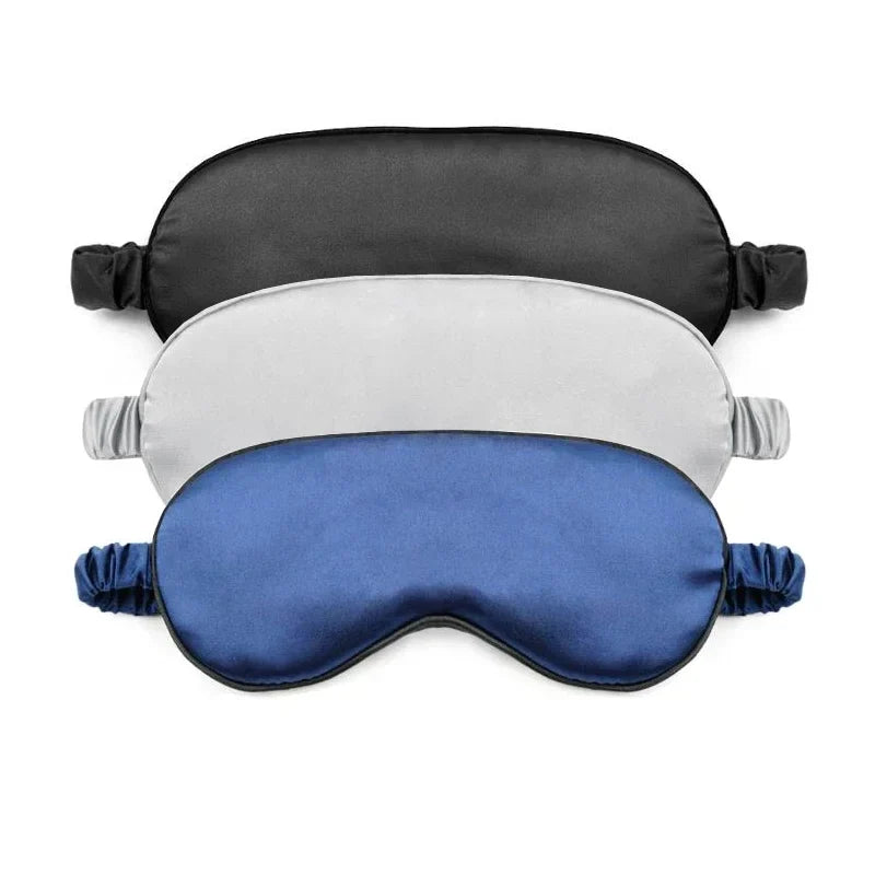 Women Imitated Silk Sleep Eye Mask | Portable Travel Blindfold for Restful Sleep