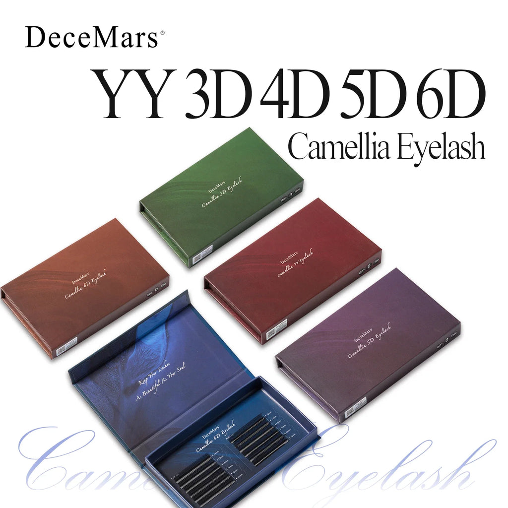 DeceMars Camellia YY Eyelash Extensions | 3D to 6D Flying Eyelash Kit