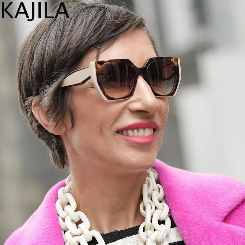Cat Eye UV400 Square Punk Sunglasses